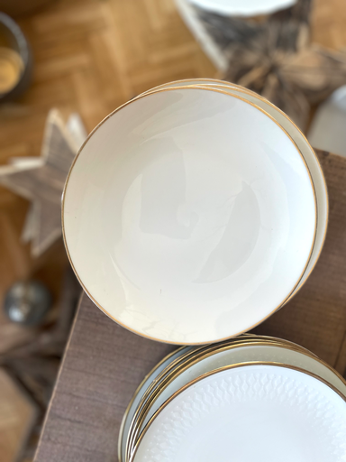 assiettes à dessert, lot de 4