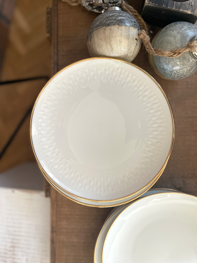 assiettes à dessert, lot de 6